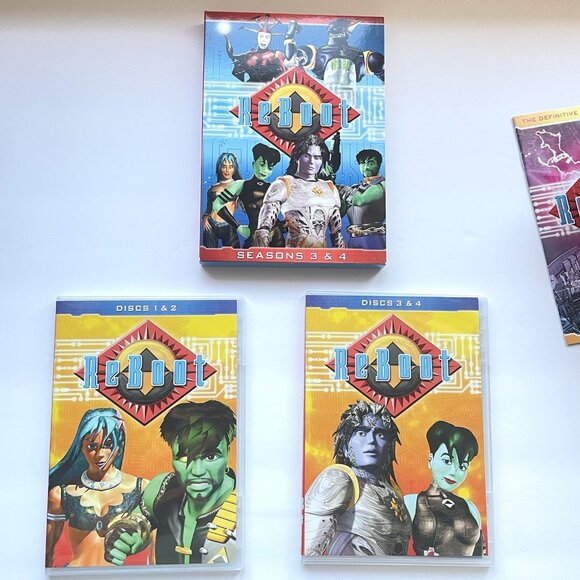 Reboot DVD Series Season 1 2 3 4  Definitive mainframe edition - Picture 7 of 16